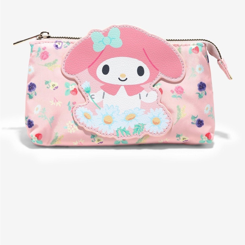 Sanrio Boxlunch Exclusive My Melody Pink Floral Mini Bag